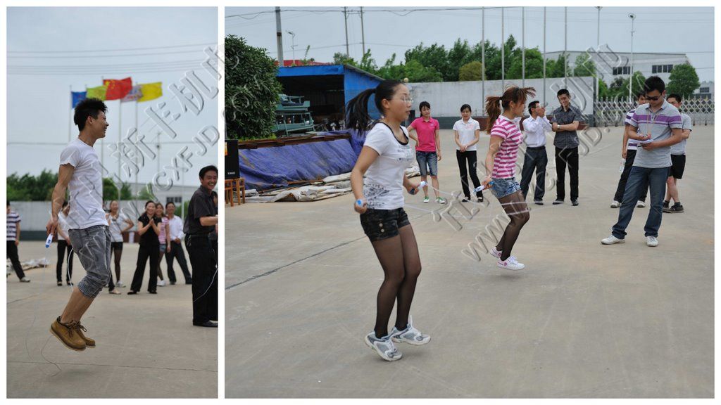 精彩的跳繩比賽